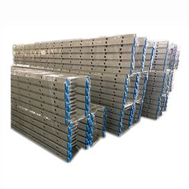 Échafaudage de matériaux de construction Échelle droite en aluminium