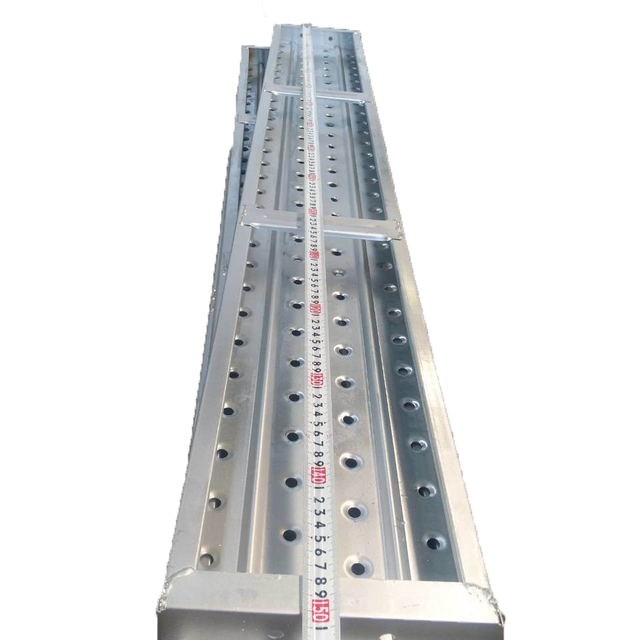 Planche d'échafaudage de planche en métal galvanisé planche en acier 