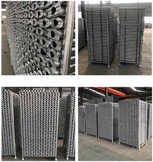 Ledger du syst&egrave;me d'&eacute;chafaudage peint en cuplock