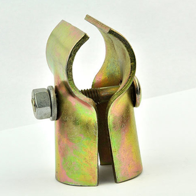  Coupleur d'ajustement final d'échafaudage pressé