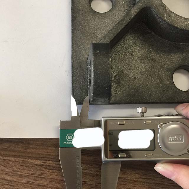 Plaque de base de fonderie 16