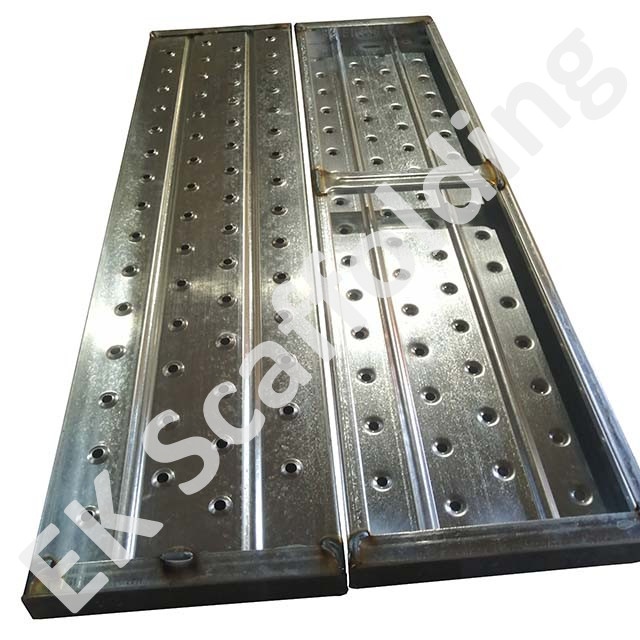 EK Galvanized Metal Board Échafaudage de pont en acier
