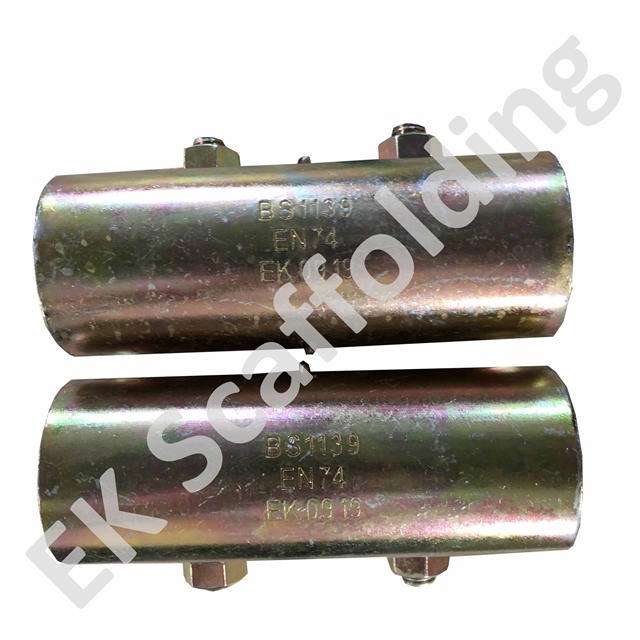 Coupleur d'échafaudage pressé britannique