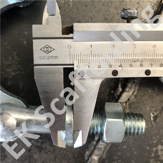 Scaffolding Putlog Coupler Échafaudage Putlog Coupleur