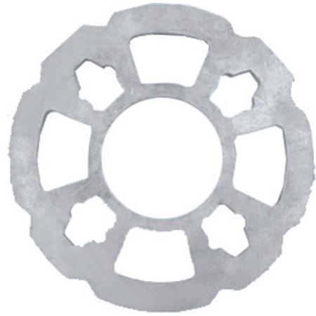 Anneau rond en aluminium