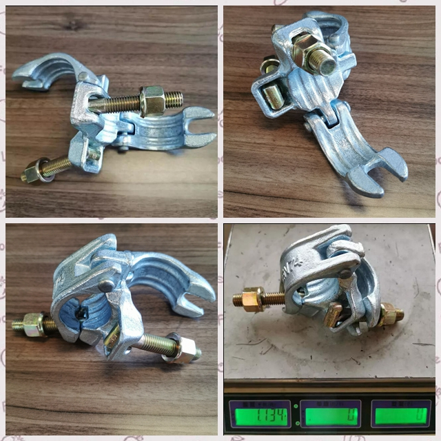 Échafaudage Drop forgé allemand Type à angle droit double coupleur fixe meilleur prix à vendre