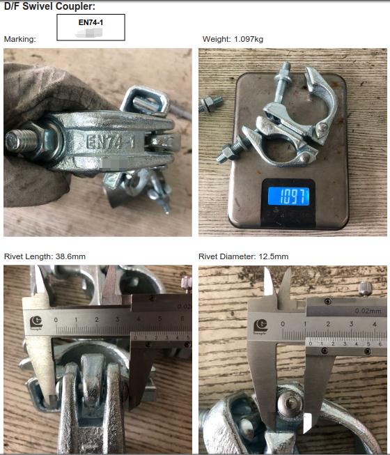 Coupleur pivotant forg&eacute; drop 05