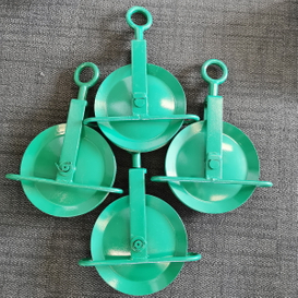 Alimentation en revêtement de poudre Accessoires d'échafaudage Gin roue