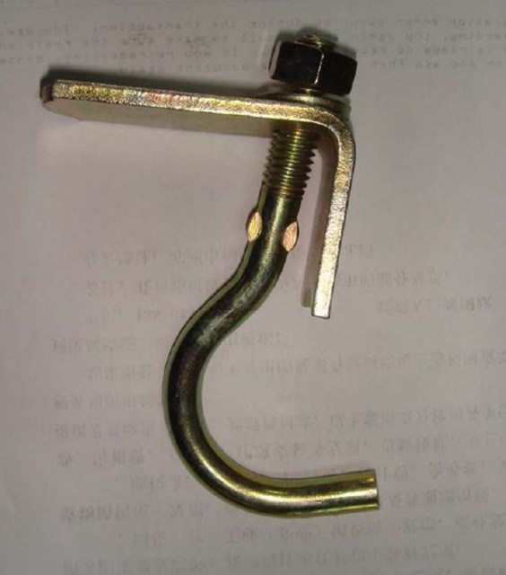 BS1139 EN74 Clip de carton d'orteil plaqué d'échafaudage pressé