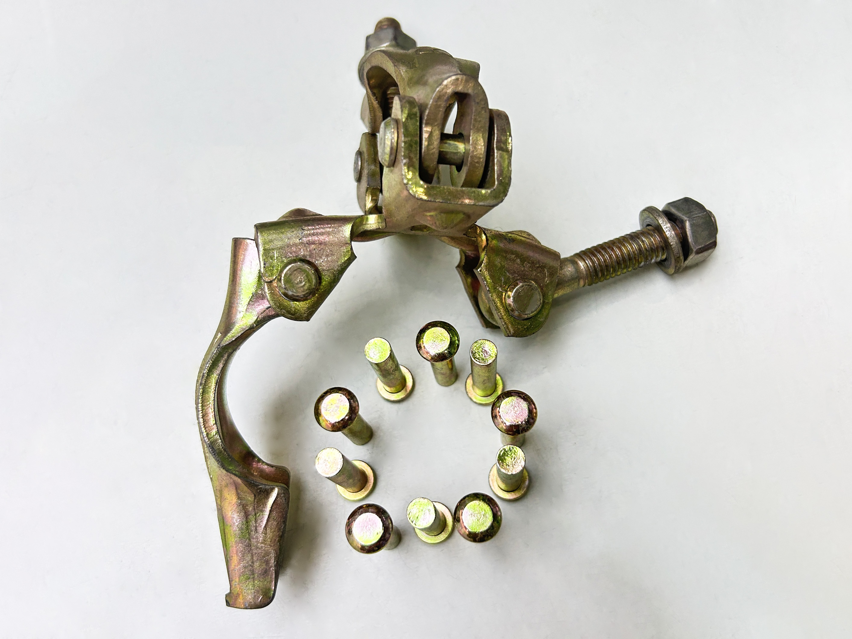 Coupleur double embouti