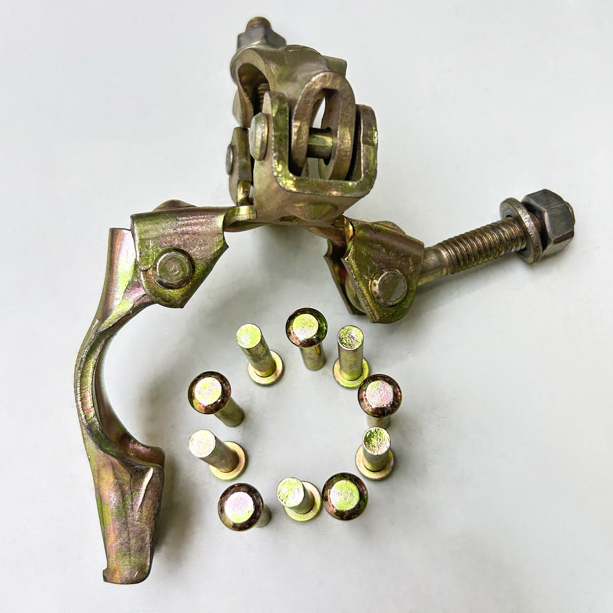 Rivet de coupleur d'échafaudage pressé au Royaume-Uni