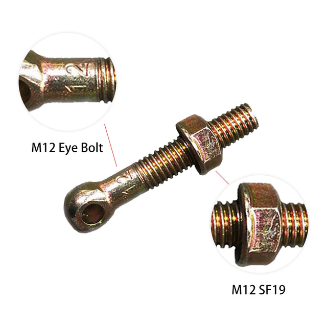 M12 Boulon des yeux et M12 SF19