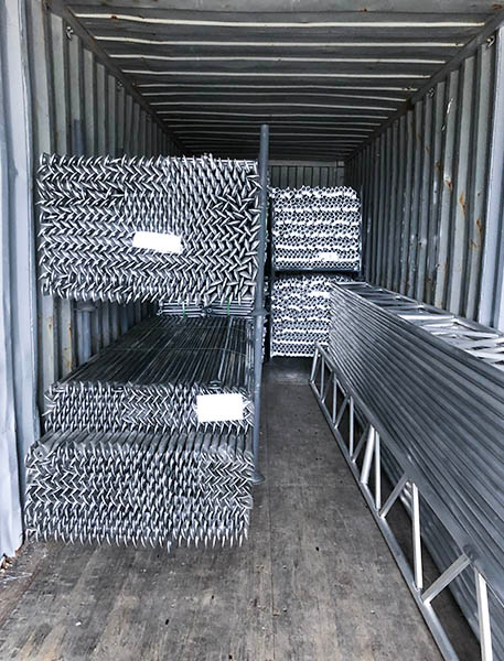 Guardier d'échafaudage de punch