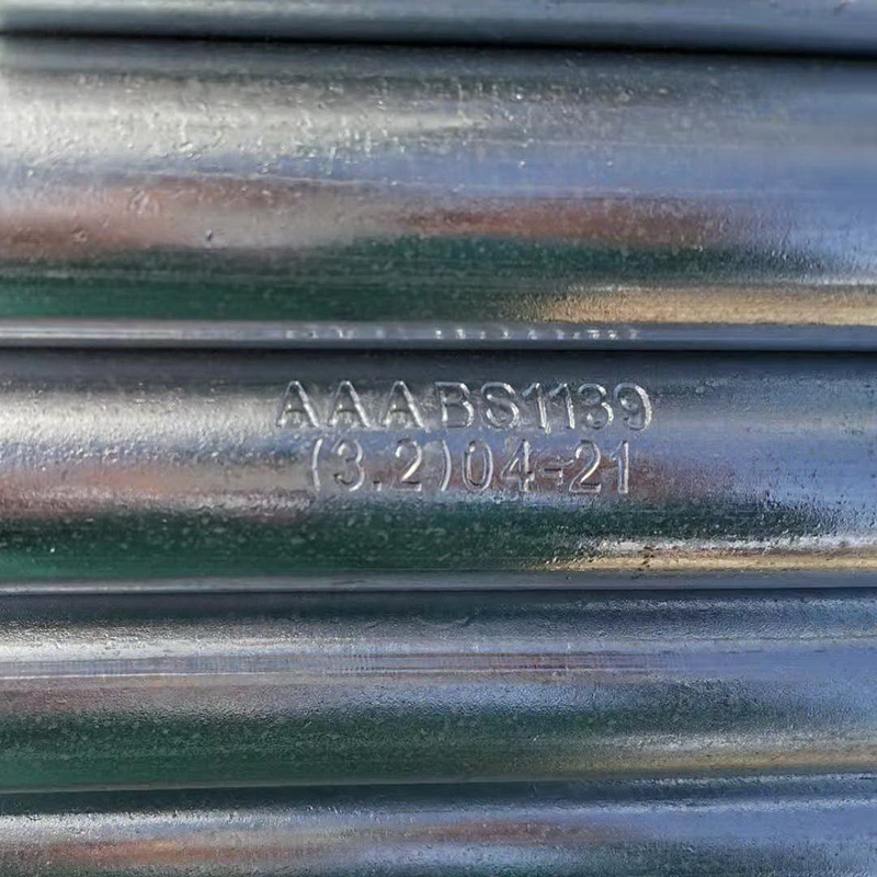 Fabricant de tuyaux d'échafaudage OEM