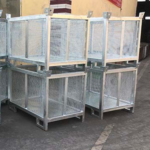 Accessoires d'échafaudage Stockage Palette en acier galvanisé