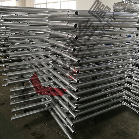 Échafaudage de trame de verrouillage à ruissellement à chaud