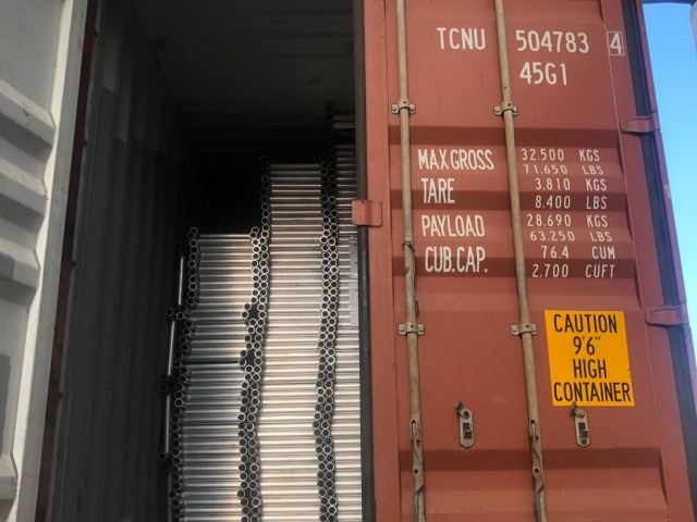 Faisceau en aluminium