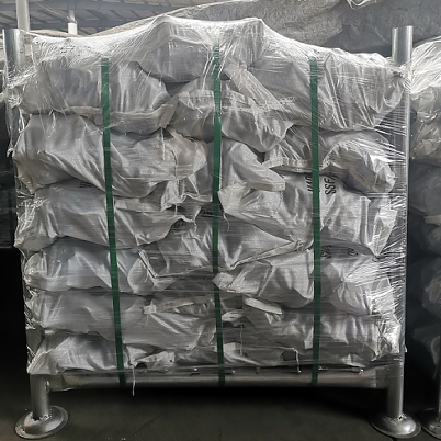 Sacs tiss&eacute;s avec des palettes en acier