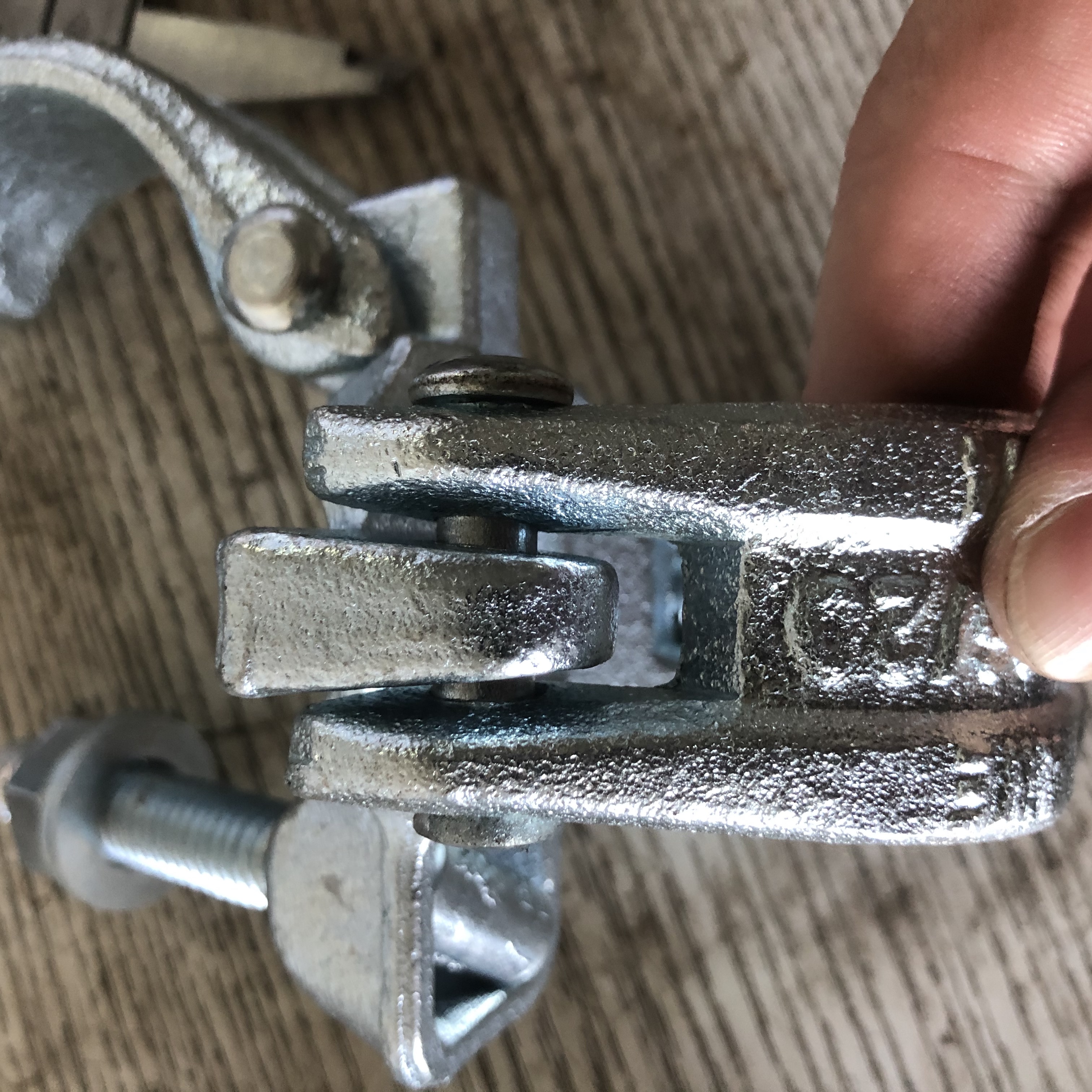 Coupleur double forg&eacute;