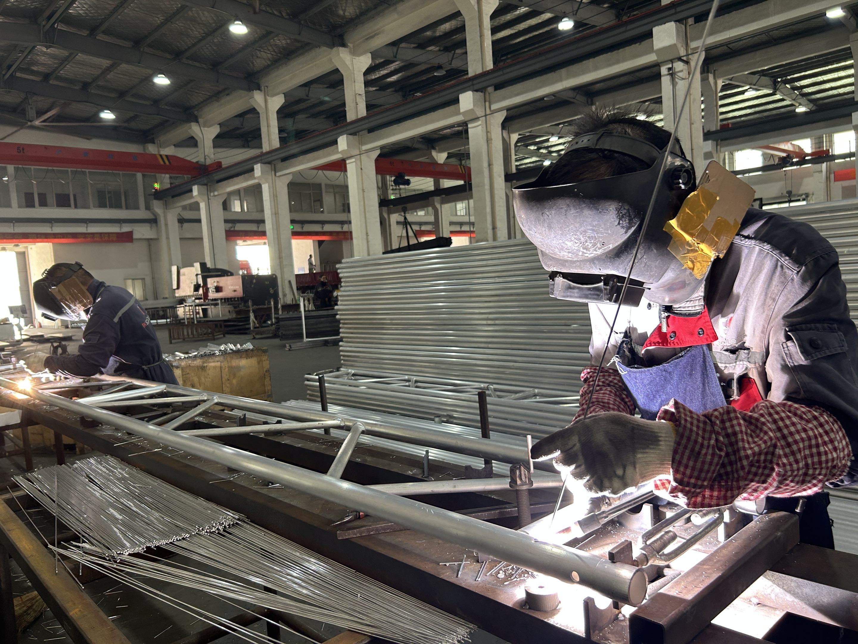 poutre en treillis en aluminium 