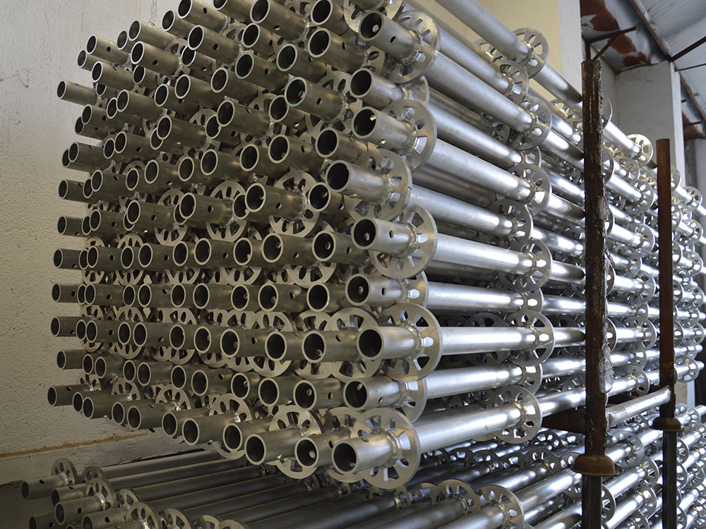 &Eacute;chafaudage de ringlock en aluminium vertical