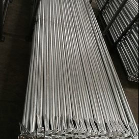 Système d'échafaudage de ringlock galvanisé à chaud