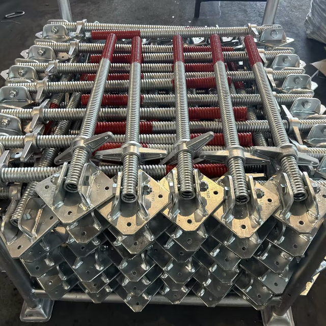 Jacs de nivellement des &eacute;chafaudages