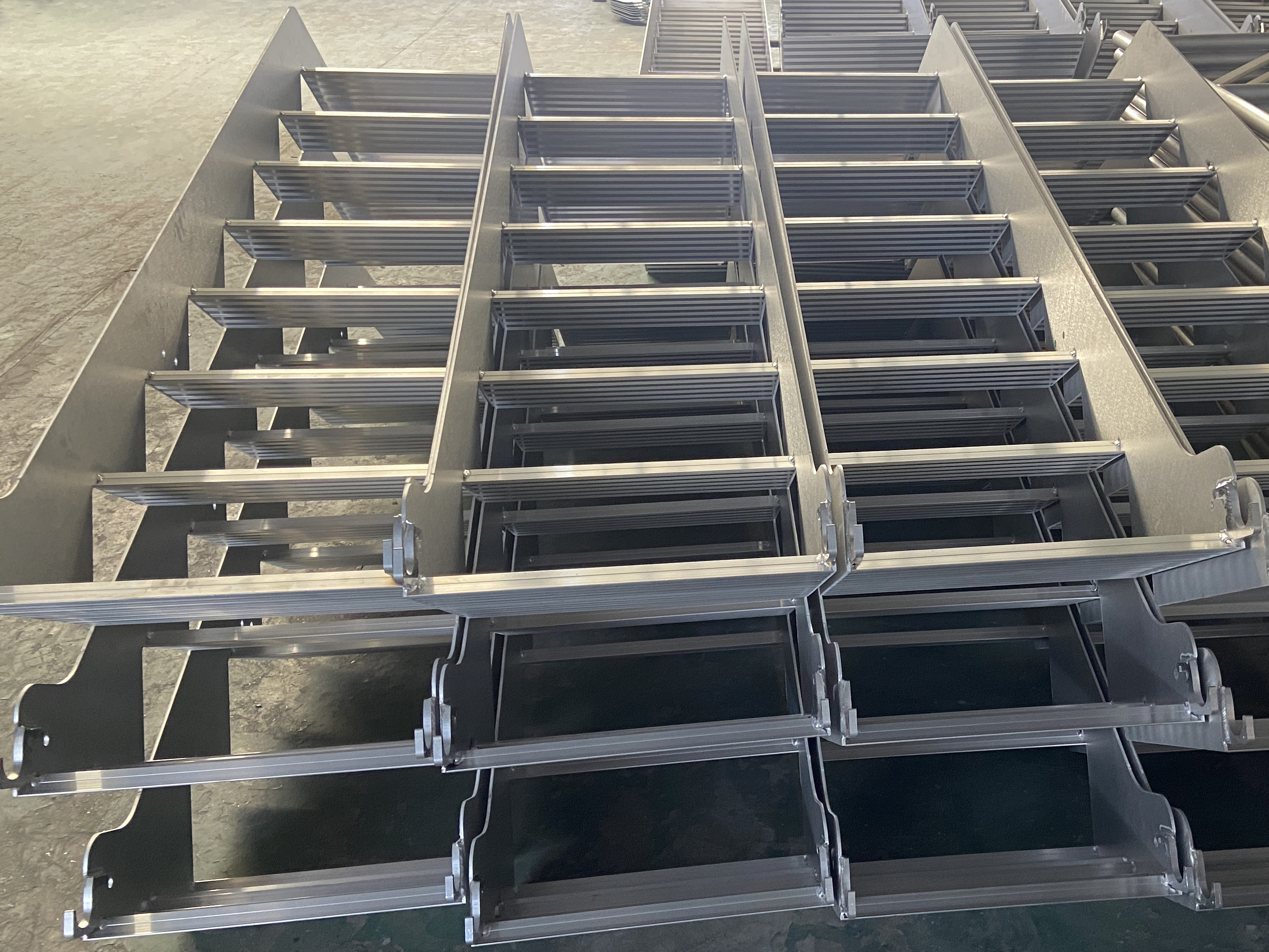 escalier en aluminium Ringlock