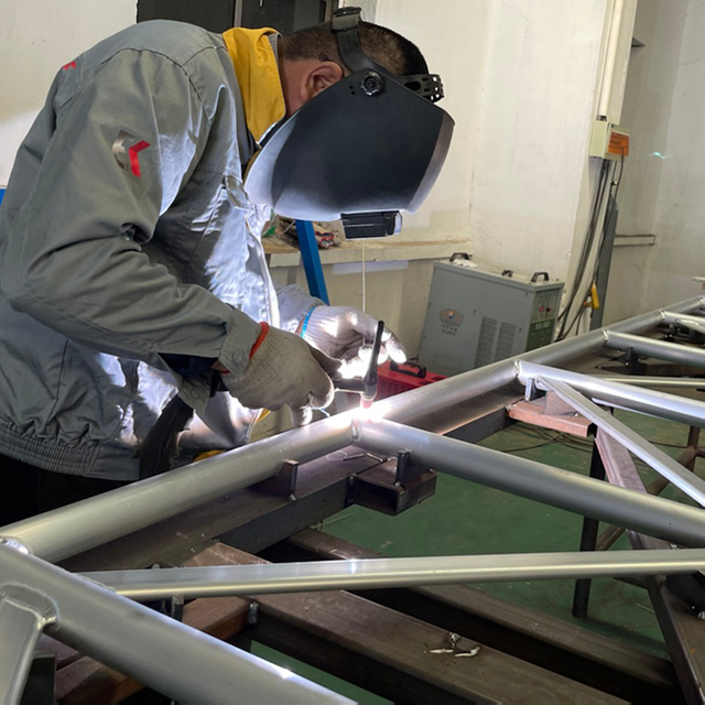 faisceau en aluminium