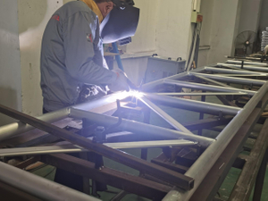 Soudage du faisceau en aluminium