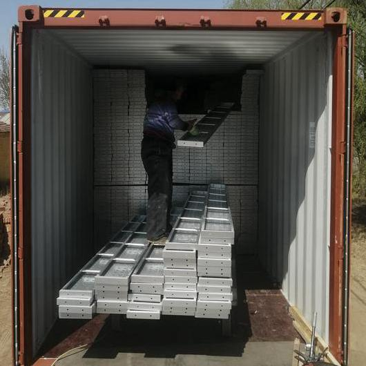 Cartes de marche d'échafaudage en acier galvanisé de haute qualité