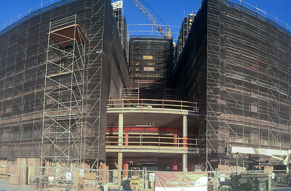 Système d\'échafaudage Ringlock pour la construction