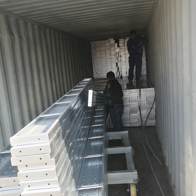 BS1139 Boches de marche d'échafaudage galvanisé pour la construction