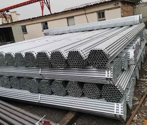 Échafaudage en acier tube galvanisé d'échafaudage