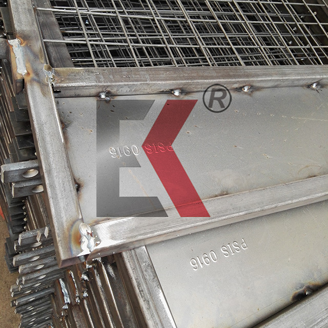 &Eacute;chelle d'&eacute;chelle d'acc&egrave;s &agrave; l'&eacute;chafaudage S&eacute;nalisation