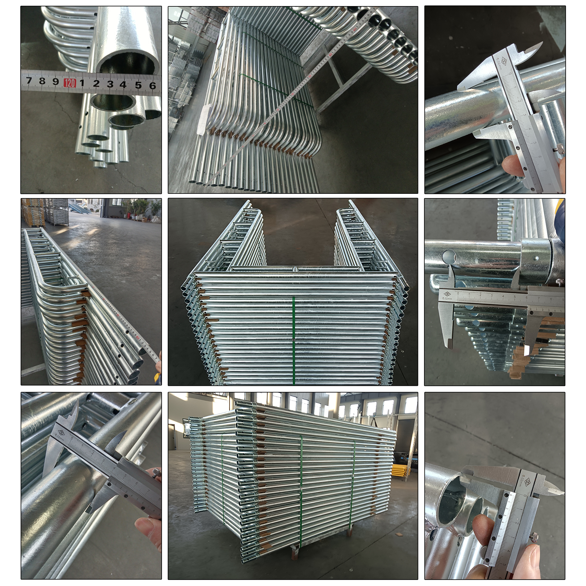 Traversez l'&eacute;chafaudage &agrave; cadre