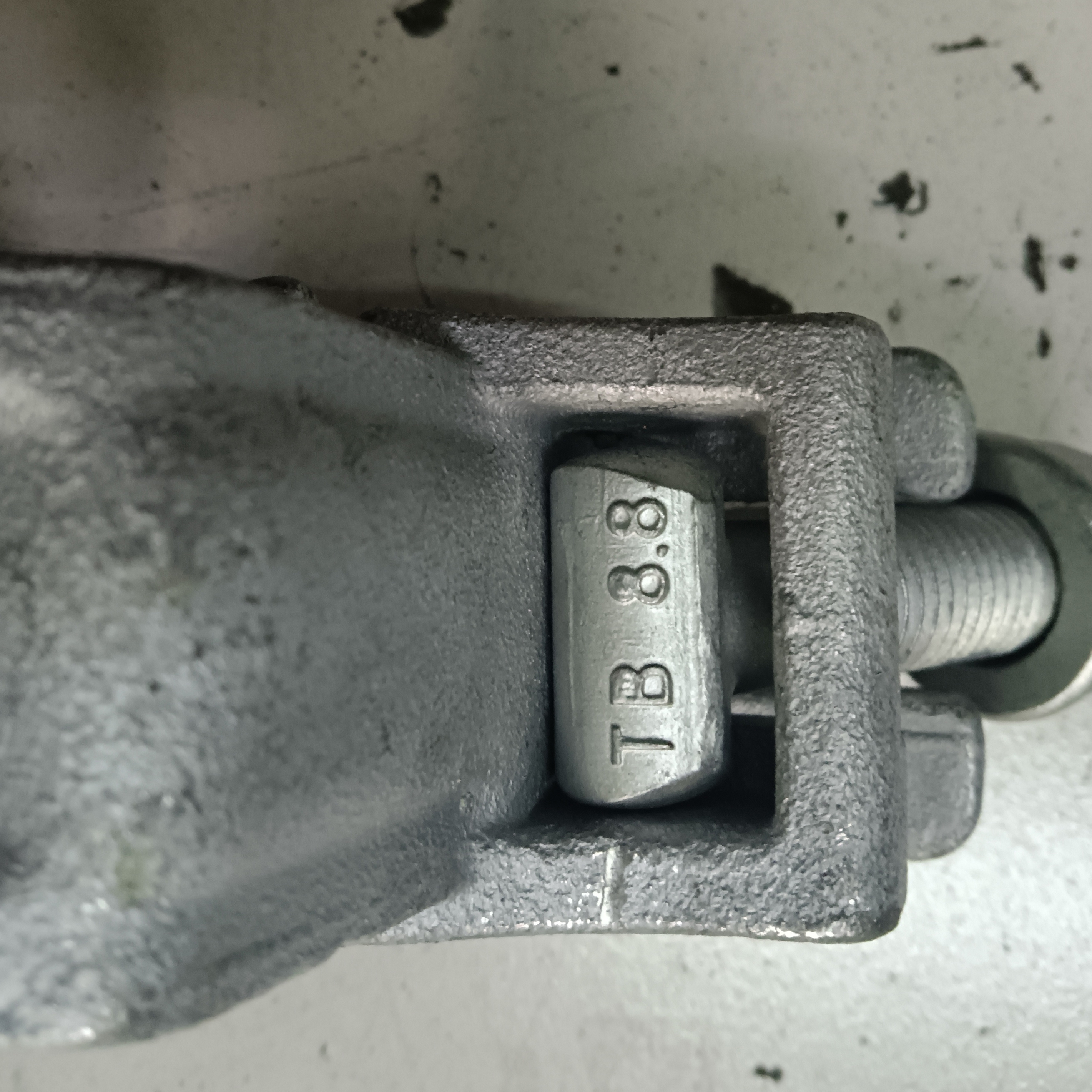 Coupleur à anneau Pince d'échafaudage de forme spéciale