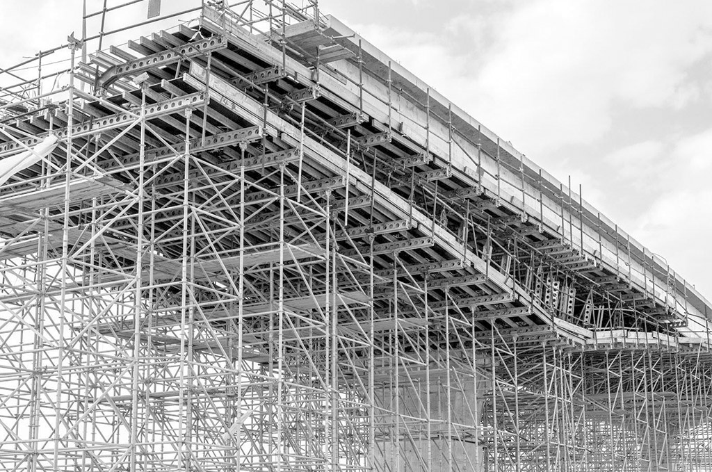 Échafaudage OD Ringlock en exception