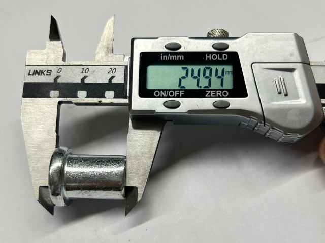 Taille du rivet du coupleur d"&eacute;chafaudage allemand