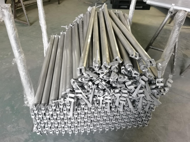 Grand livre d'&eacute;chafaudage en aluminium Ringlock