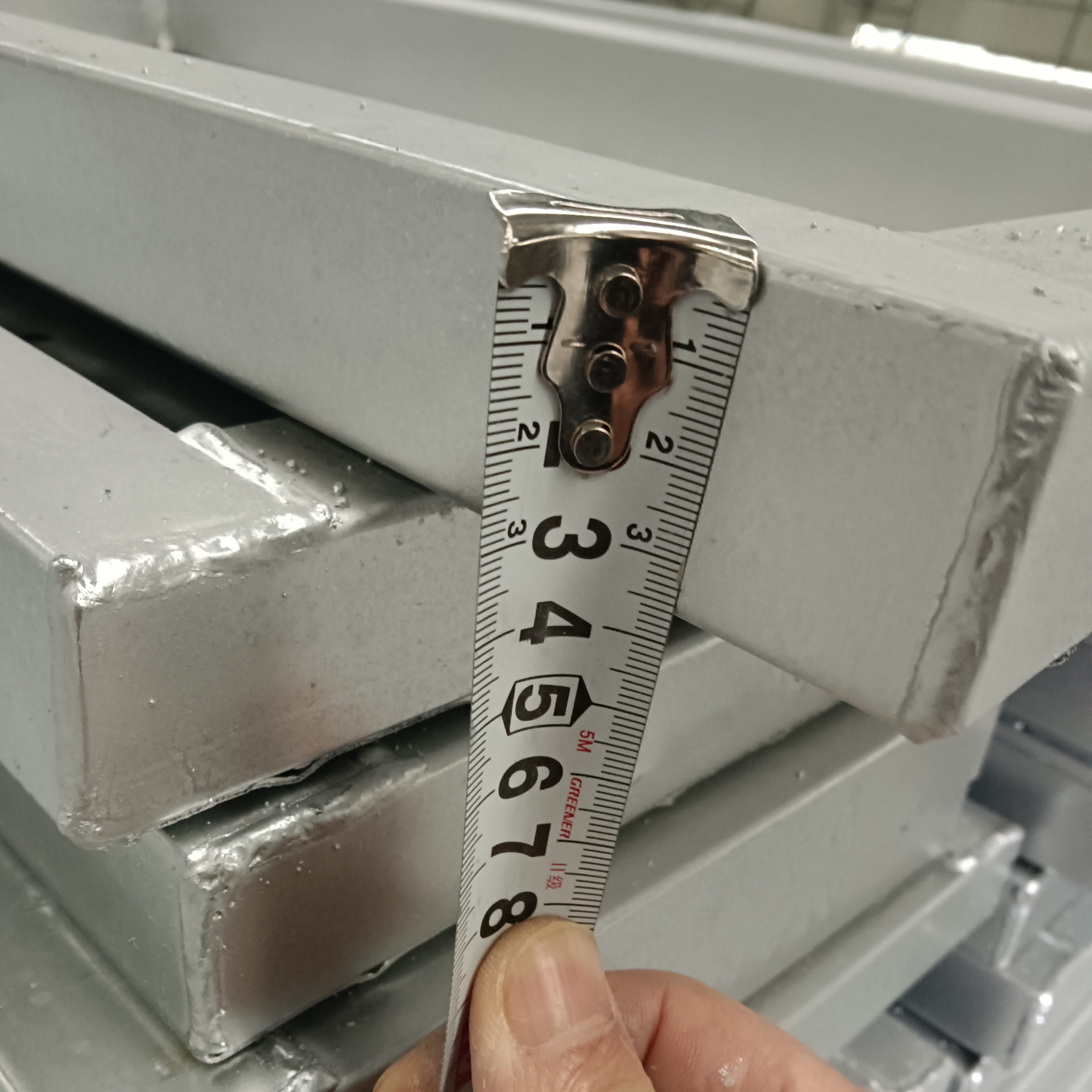 Planche en acier ferm&eacute; de 3000 mm