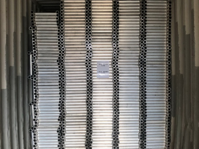 Faisceau en aluminium