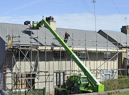 Bâtiment de construction