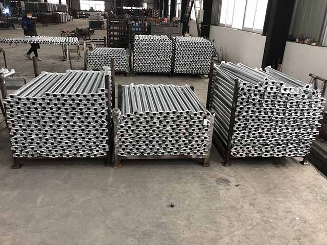 Syst&egrave;me d'&eacute;chafaudage &agrave; cuplock horizontal