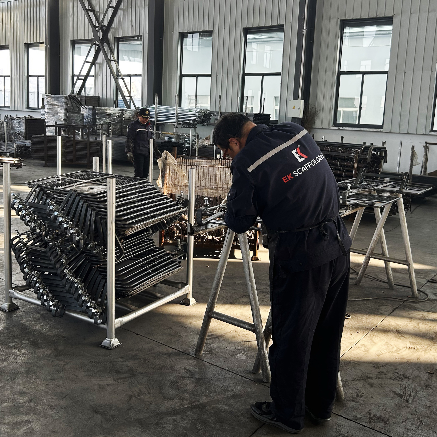 Trappe d'&eacute;chafaudage