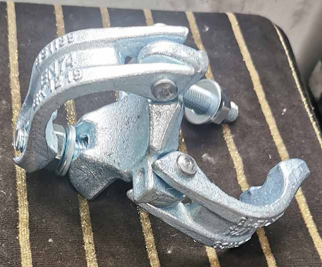 Échafaud à échafaudage d'électro