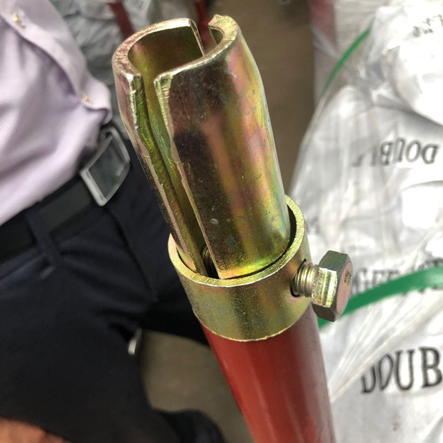 Échafaudage de placolage de zinc couleur broche de joint de coupleur pressé