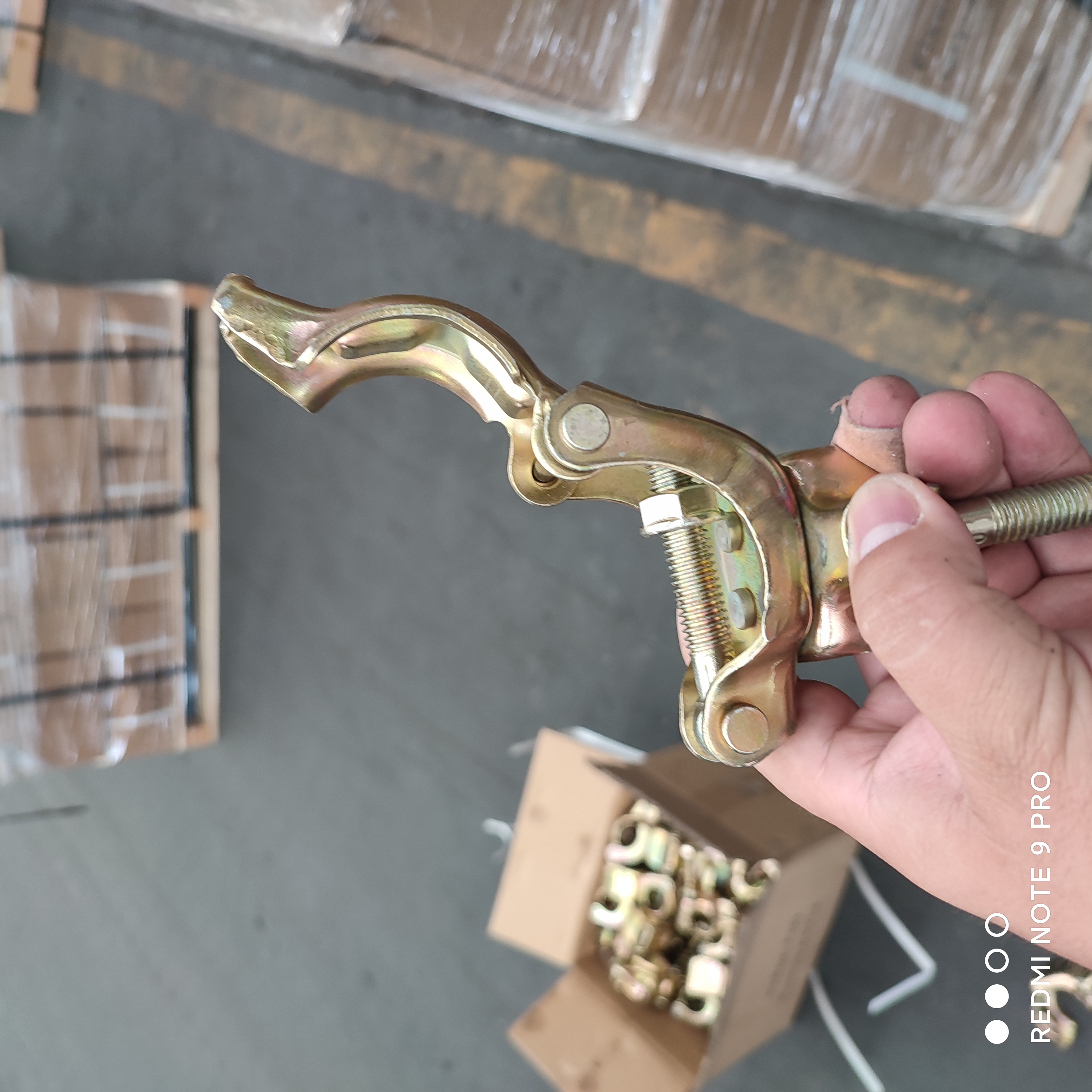 Taille du coupleur press&eacute; 