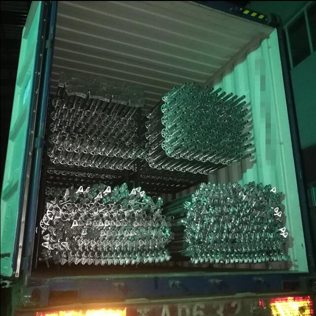 Galvnized Steel Standard pour Ringlock Scaffolding6