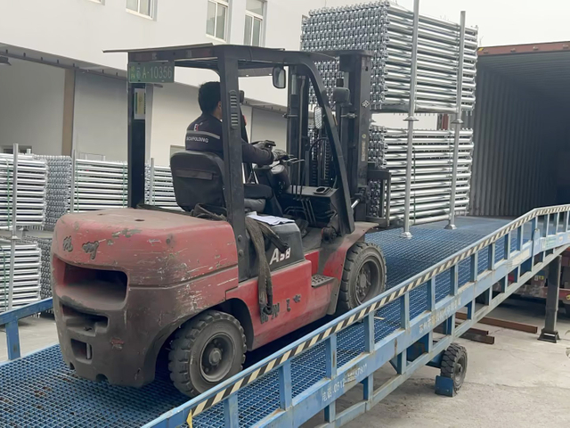 Syst&egrave;me d'&eacute;chafaudage Ringlock